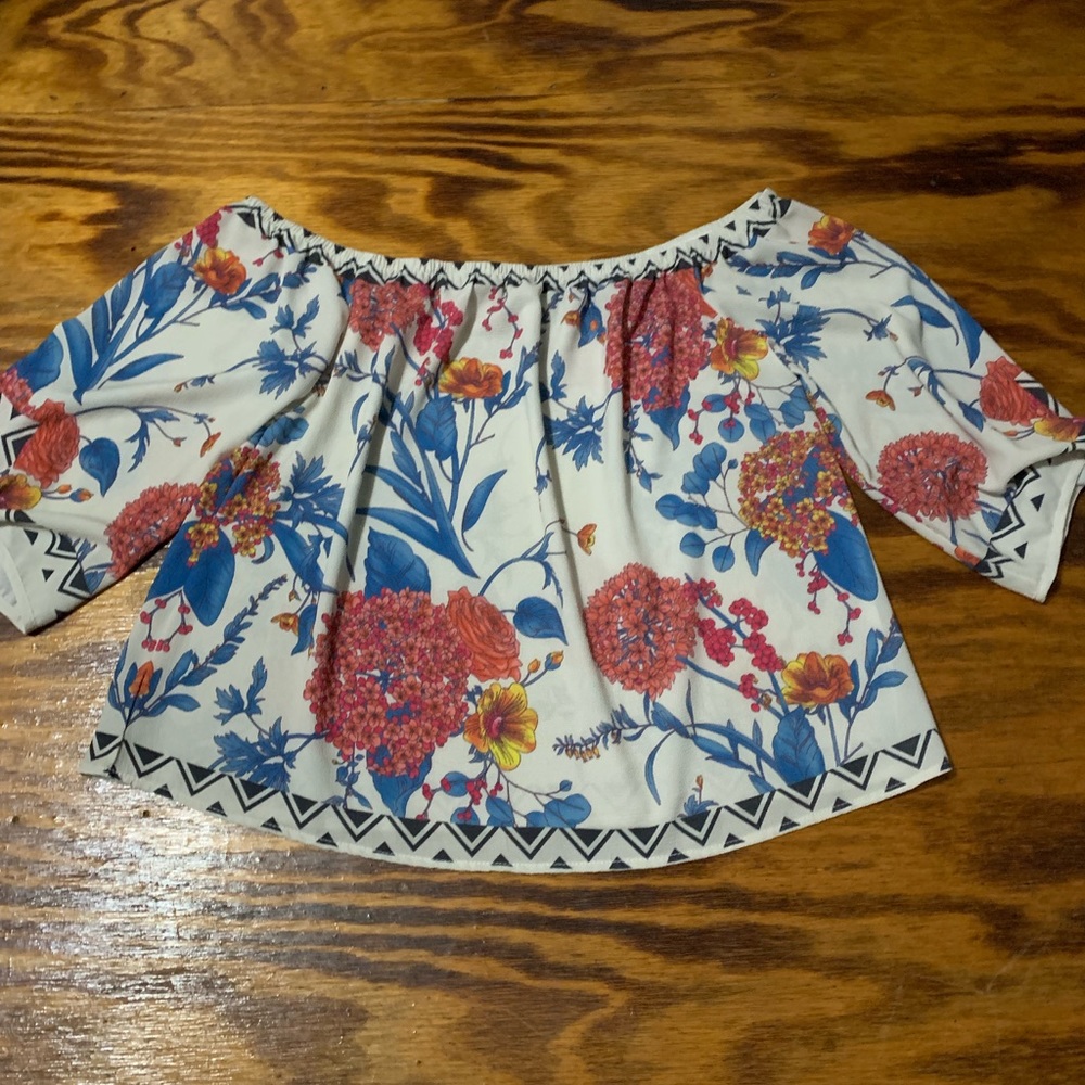 Off shoulder top